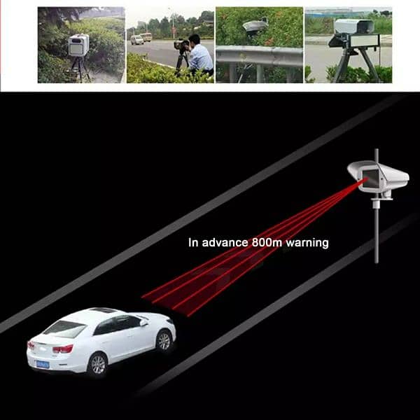 Practical 360 Degrees Car Radar Detector 16 Band Voice Alert 7