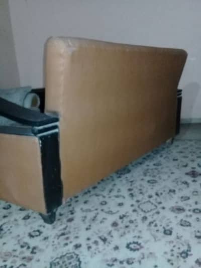 Burma Teak old fashioned SOFA, 3 Seater