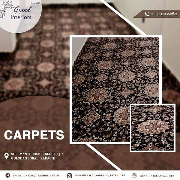 buy carpets and rugs by Grand interiors 0