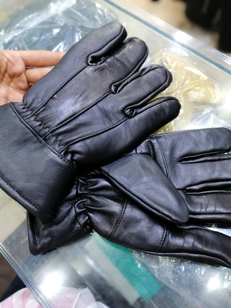 Best Genuine Leather Gloves Winter Gloves Bikers Gloves for men 2