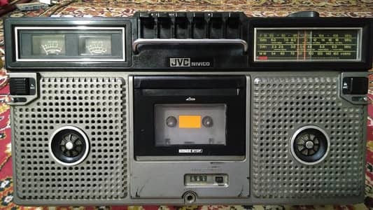 Beautiful JVC company tape recorder radio working condition 0