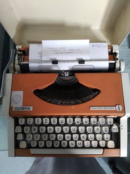 OLYMPIA Typewriters Available 1