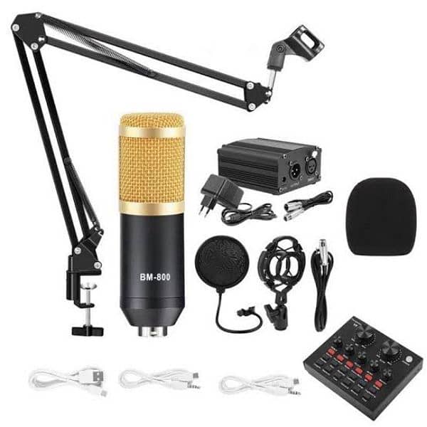 Microphone BM800 Singing, youtubers,Voicerover recording Mic 2