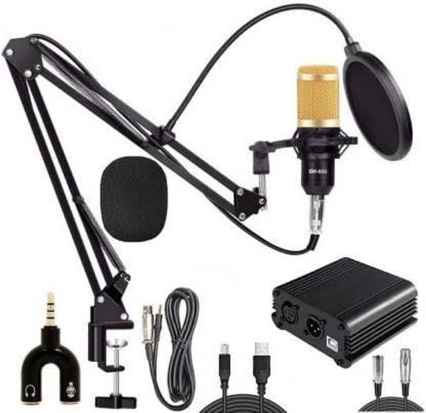 Microphone BM800 Singing, youtubers,Voicerover recording Mic 8