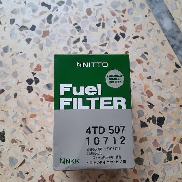 Genuine fuel filter Nitto for diesel Corolla Indus CE100 0