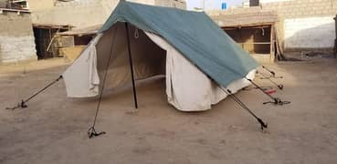 Doubly fly Tent for construction site, outdoor Tent.