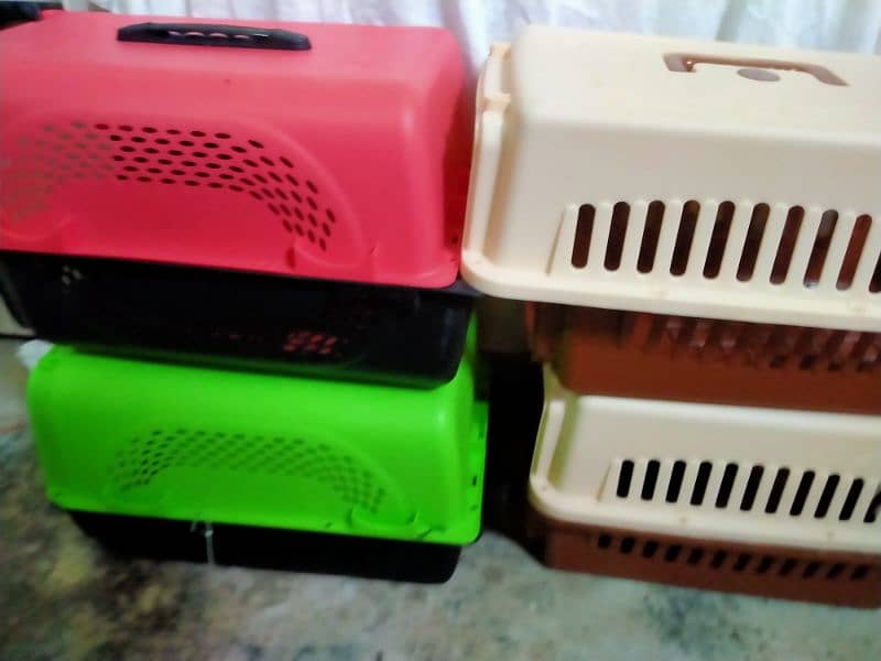 Pet carrier/Jet Box Cage for cat& Dog S,M,L,XL 1