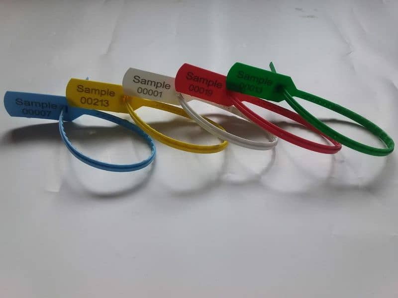 PLASTIC SECURITY SEALS & CONTAINER BULLET SEALS 4