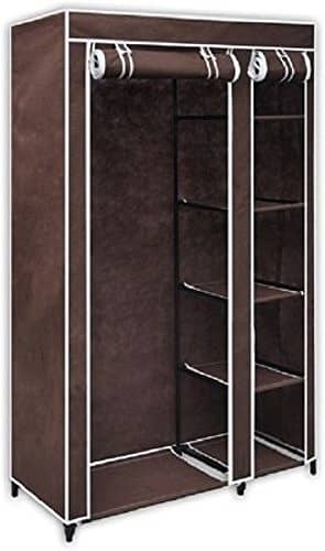 Closet Wardrobe Portable Clothes Storage Organizer with Multi-Tier 0