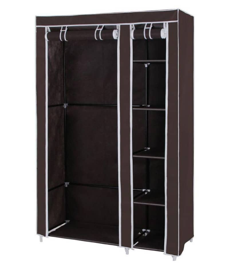 Closet Wardrobe Portable Clothes Storage Organizer with Multi-Tier 2