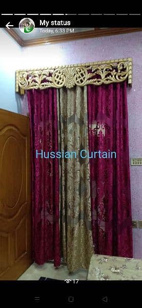 Carling with Curtain with Motive Balaind 1