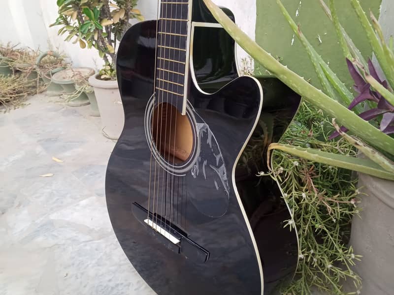 Branded Acoustic Guitar 1