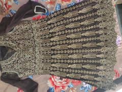 long frok full heavy embroidery