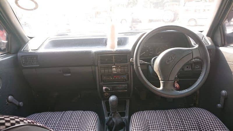 Hyundai Excel  condition 1993 model Officers Scheme Vehicle 12