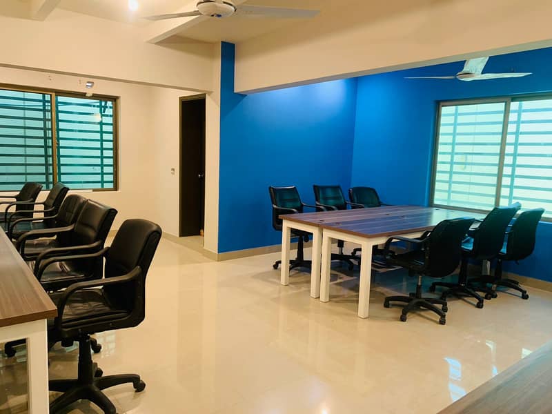 Furnished Offices & Shared Coworking Space at NURSERY, SHAHRA E FAISAL 1