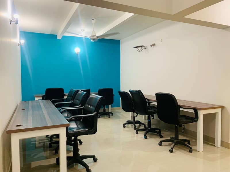 Furnished Offices & Shared Coworking Space at NURSERY, SHAHRA E FAISAL 3
