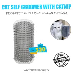 Cat Self Groomer With Catnip