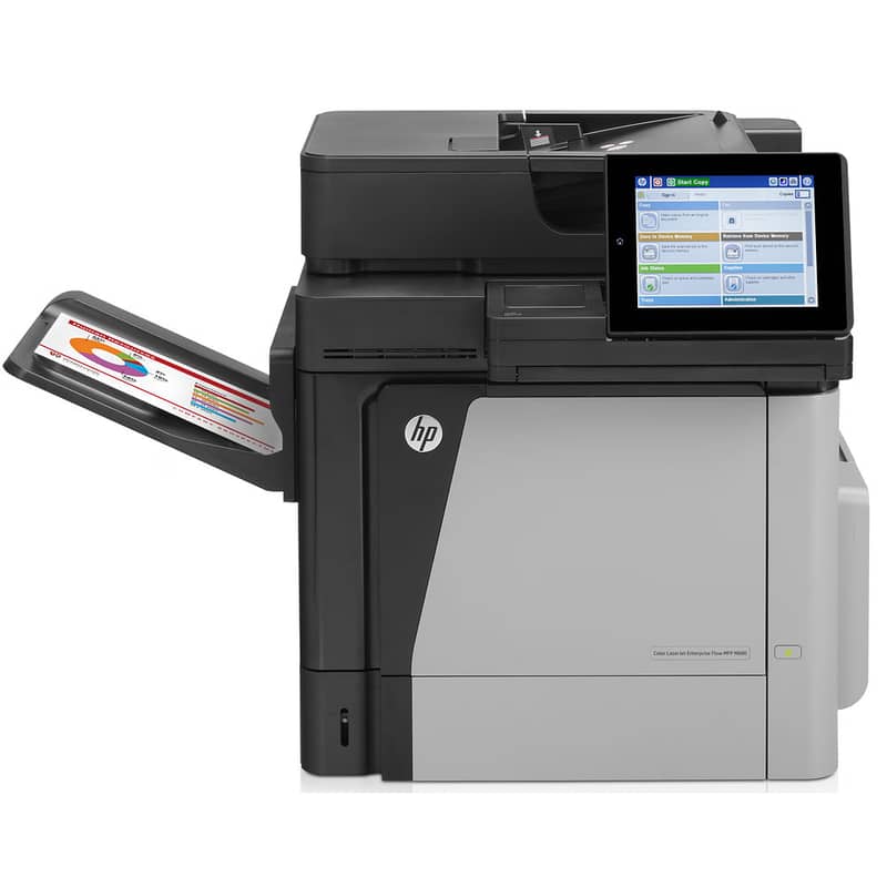 Hp Laser Jet Enterprise Flow MFP M630 Printer, Copier , Scanner 60ppm 1