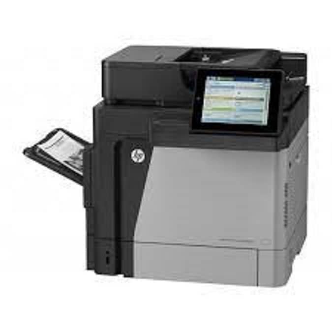 Hp Laser Jet Enterprise Flow MFP M630 Printer, Copier , Scanner 60ppm 2