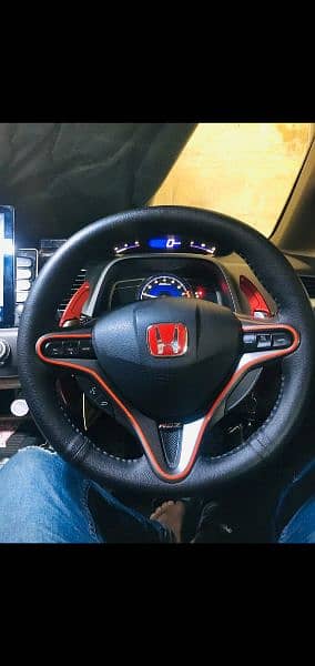 Paddle shifters Cruise control activation for civuc Reborn 1