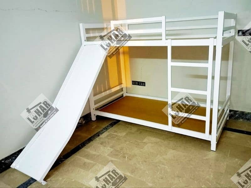 Bunk Bed with Slide for children 5