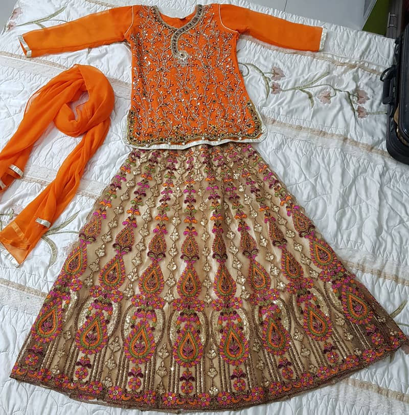 ready to wear fancy lehnga 3pc 0