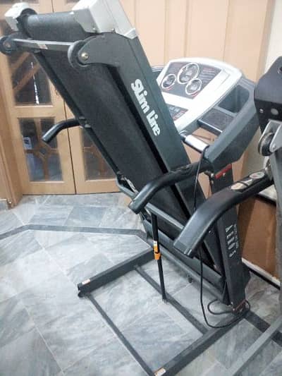 slimline running walking machine treadmill exercise tred mill trademil 1