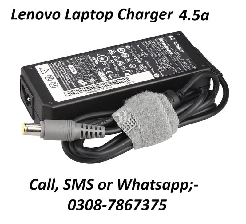LENOVO SQUARE PIN GREY PIN DELL HP ACER LAPTOP CHARGER USB AVAILABLE 1