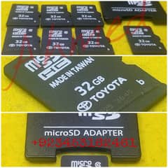 Micro Sd Card For Toyota NSZN-Z68T NSZT-Y68T NSZY-W68T  Only Original