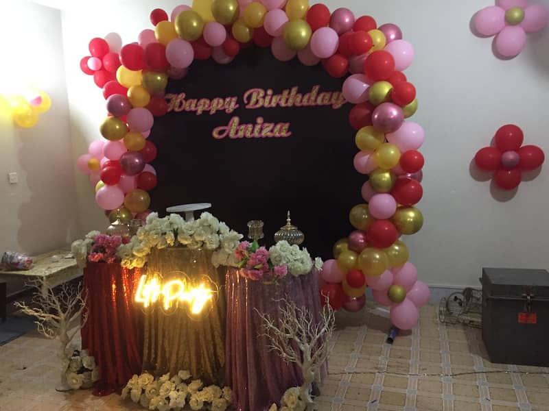 Birthday Balloon Decor 4