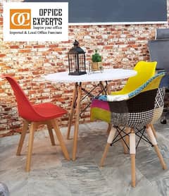 cafe/dining chairs stools table for office amd work from home
