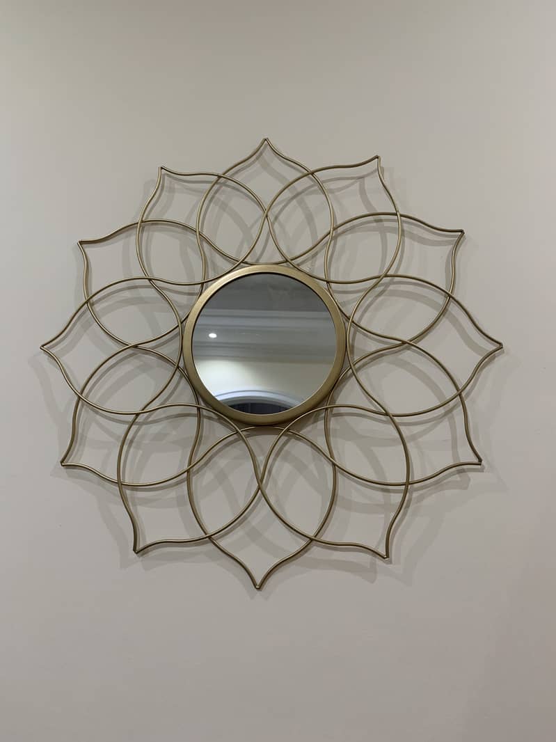Beautiful Luxurious imported 55 cms wall mirror from Dubai, UAE 0