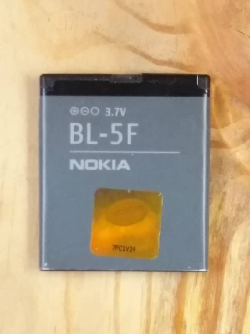 NOKIA BL-5F BL5F 6290 , 6710 E65 , 6210 , N78 N96 N95 N93i battery OEM 1