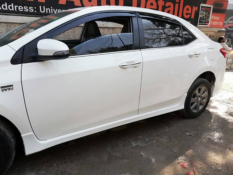 Corolla 2018 X Shape Body Kit - Front Rear Bumper + 2x Side Skirts Kit 2