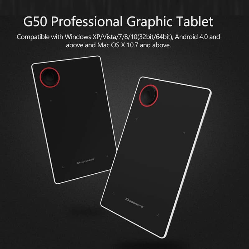 Graphic Tablet 10moons G50 Professional 8192 Levels Android Supported 6