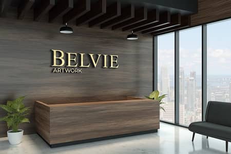 3D acrylic Letters Signage, Shop sign, company logo, SS Golden Logo