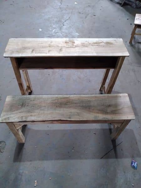 lrfan school furniture school desk and bench 1