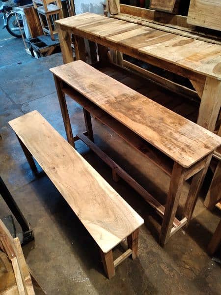 lrfan school furniture school desk and bench 4