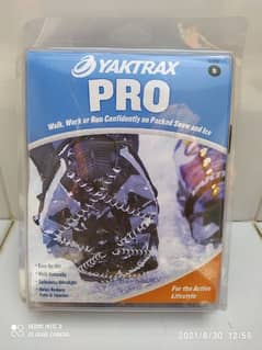 Yaktrax Pro Traction Cleats - Unisex - for walking on ice and snow