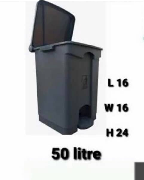 Dustbins 240 liter / pedal bins 8