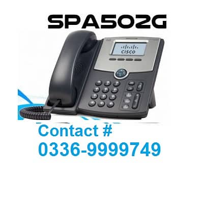 IP Phone Cisco SPA502G SPA 502G For VOIP 0