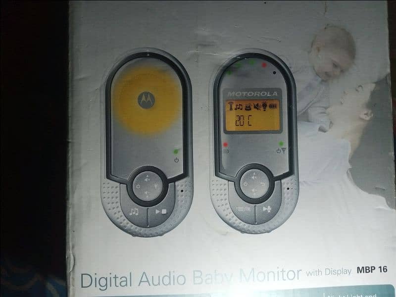 DELIVERY POSSIBLE  NEW MOTOROLA BABY MONITOR (WITH DISPLAY) MBP 16 0