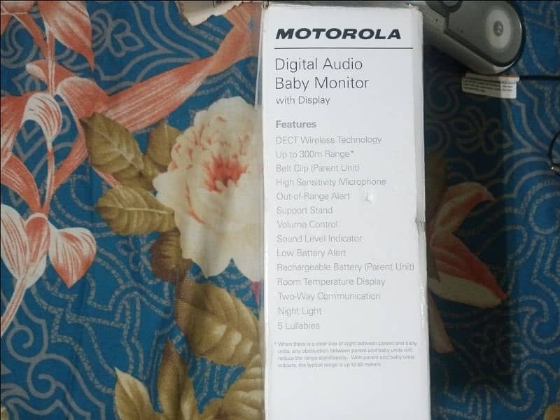 DELIVERY POSSIBLE  NEW MOTOROLA BABY MONITOR (WITH DISPLAY) MBP 16 4