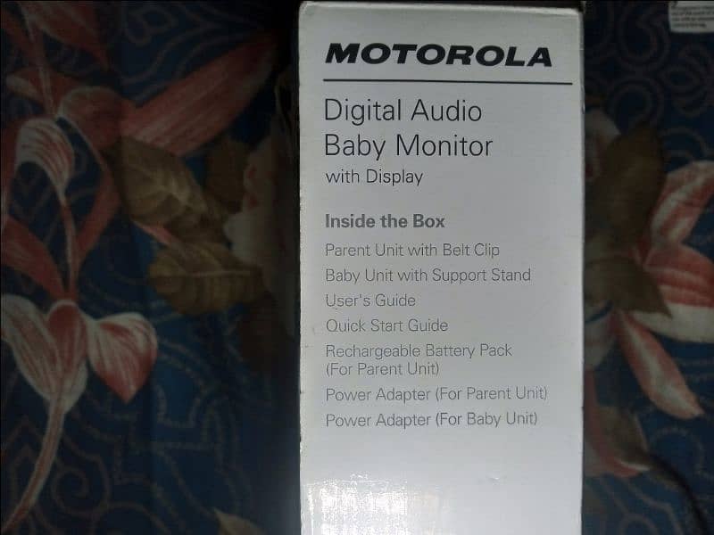 DELIVERY POSSIBLE  NEW MOTOROLA BABY MONITOR (WITH DISPLAY) MBP 16 7