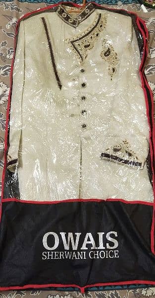 Sherwani + Turban + Khussa for sale (One time used only) 7