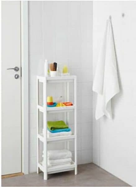 IKEA's 4 Shelf Organiser for small spaces 1