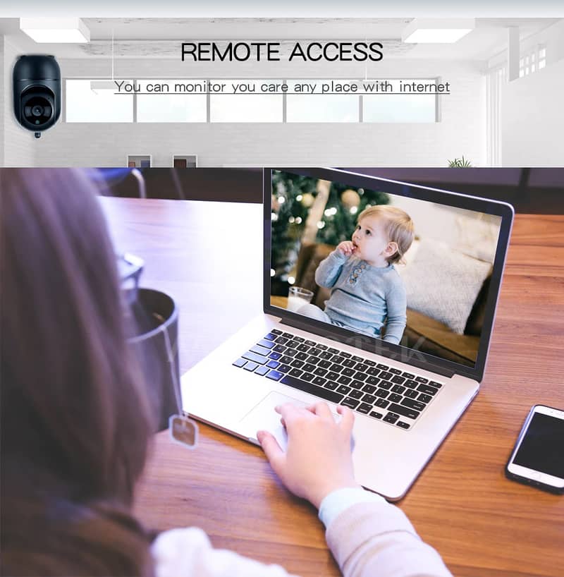 Wireless CCTV Camera with Two-way Talk. 9