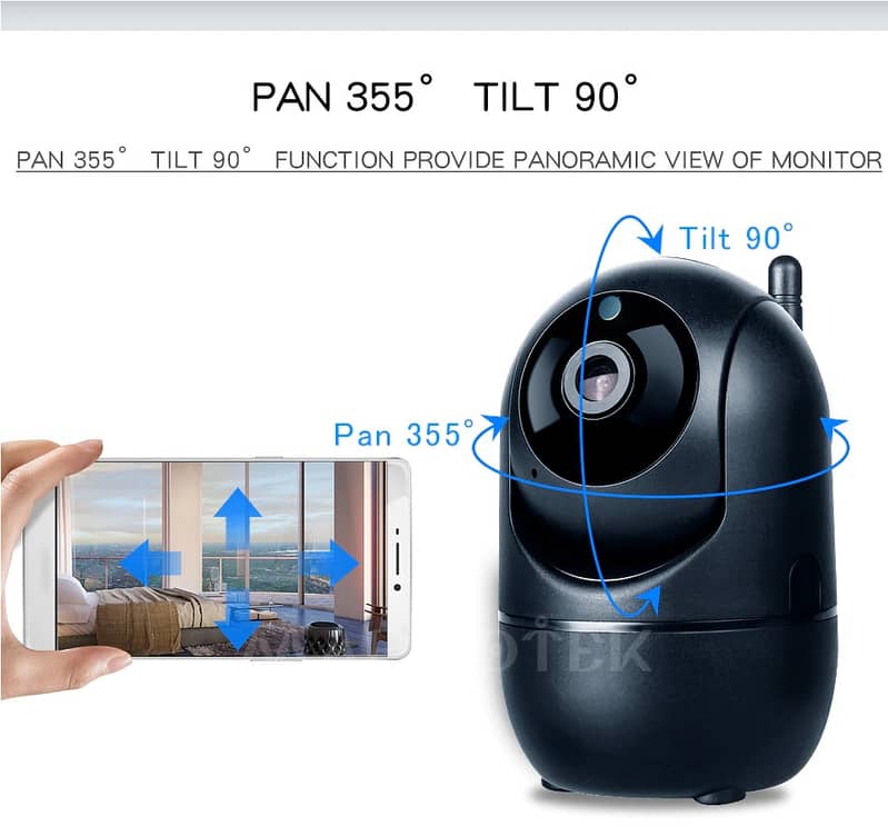 Wireless CCTV Camera with Two-way Talk. 3