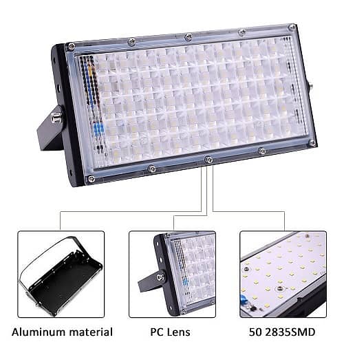 Waterproof Flood Light 3800LM IP65 For Outdoor AC 220 50W LED 2