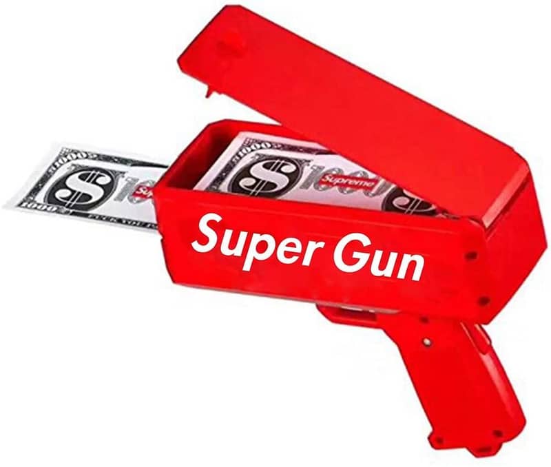 Money Rain Gun Cash Gun Best for Fun on Weddings & Events 0